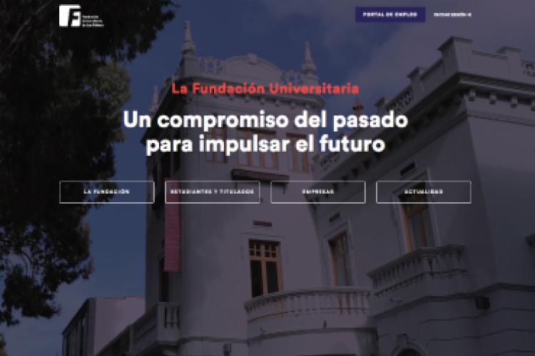 La Fundación Universitaria lanza su nueva web más intuitiva y funcional 