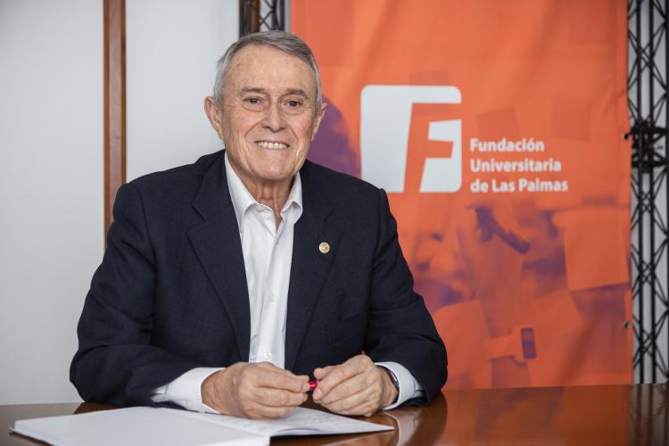 Imagen del vicepresidente de la Fundación Universitaria de Las Palmas (FULP), Francisco Rubio Royo
