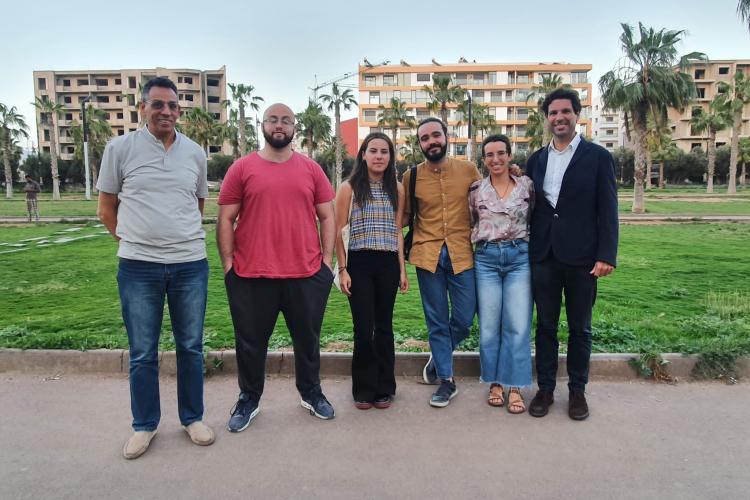 Visita a los participantes de Becas África en Agadir