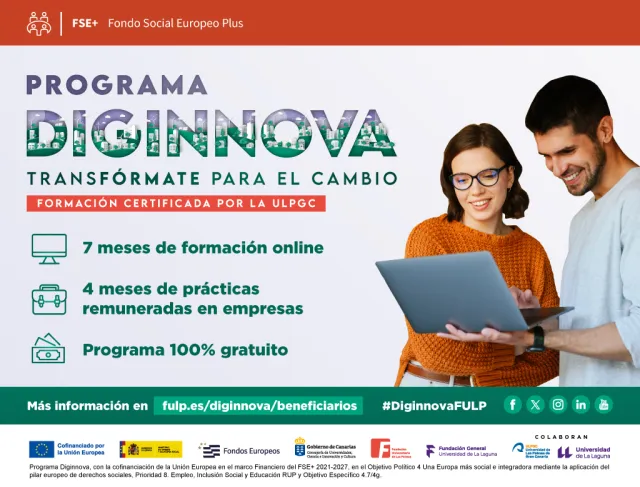 Diginnova conecta formación y experiencia profesional para impulsar la empleabilidad en Canarias