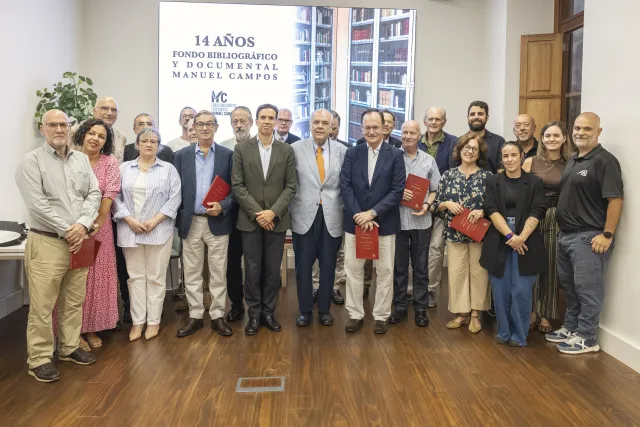 El Fondo Bibliográfico y Documental Manuel Campos celebra su XIV aniversario en la FULP
