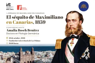 La FULP acoge una conferencia sobre la visita de Maximiliano de Austria a Canarias en 1859