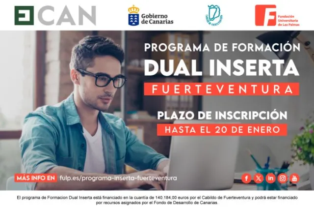 Nueva edición del Programa Dual Inserta Fuerteventura