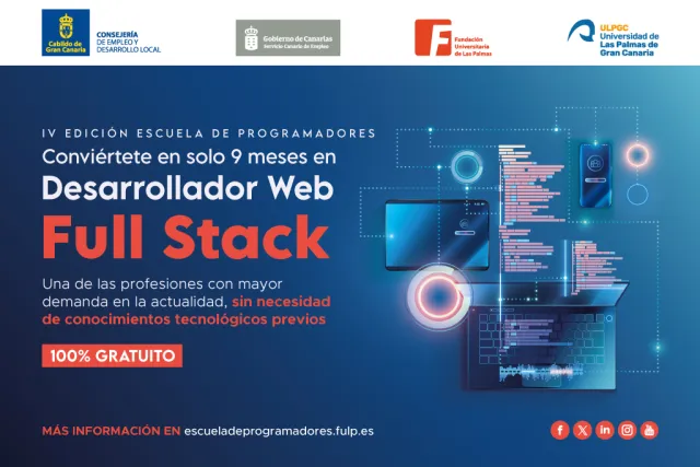 La FULP abre las inscripciones de la cuarta edición de la Escuela de Programadores