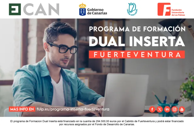 Continúa abierto el plazo para participar en el Programa Dual Inserta Fuerteventura