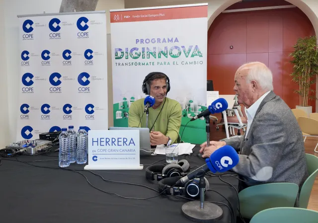 La sede de la FULP acogió la emisión en directo de «Herrera en COPE Gran Canaria» durante la clausura de Diginnova
