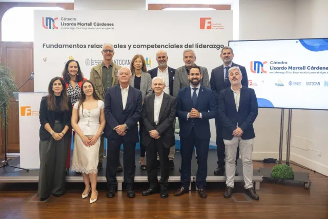 Domènec Melé reflexiona sobre el liderazgo ético y humanista en el marco de la Cátedra Lizardo Martell Cárdenes