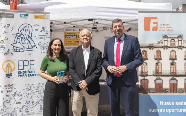 La FULP reúne en Santa Ana a 850 estudiantes de Gran Canaria en la XIV Feria de Cooperativas del Proyecto Enseñar para Emprender